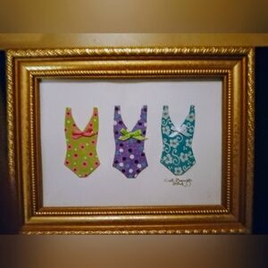 Cat Baiyo 3-D Framed Art